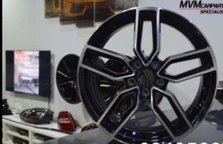 LLANTAS AUDI 18 PULGADAS RSQ5 NEGRA 5X112 NUEVAS