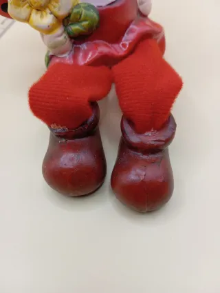 Soprammobile coccinella con fiore