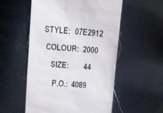 Abrigo Desigual Negro