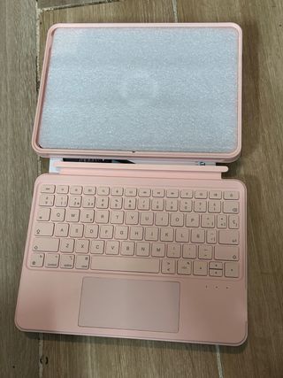 HOU Teclado Giratorio iPad Air 11 (M3/M2) 2025 Ñ