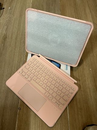 HOU Teclado Giratorio iPad Air 11 (M3/M2) 2025 Ñ