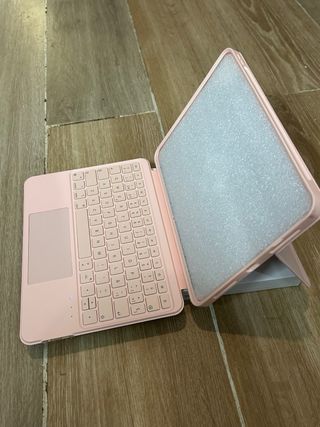 HOU Teclado Giratorio iPad Air 11 (M3/M2) 2025 Ñ