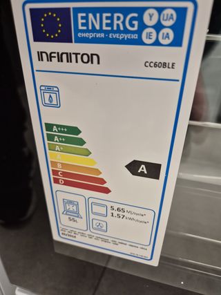 Cocina a gas con horno - Nueva