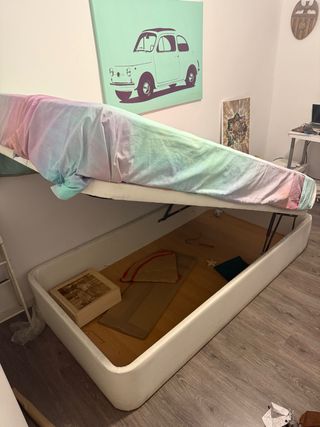 Canapé y colchón 105 cm