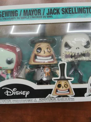 Pack 4 Figuras Funko Pop! Disney Jack Skellington
