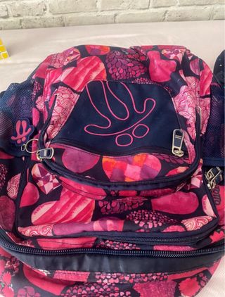 Mochila Totto Estampada Corazones