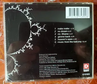 MICHAEL OLDFIELD - Heaven's Open. Cd