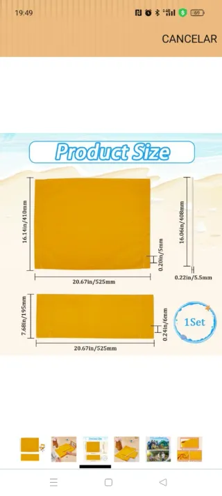 Fundas para silla de director (amarillas).