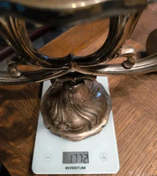 Pareja Candelabros Plata de Ley