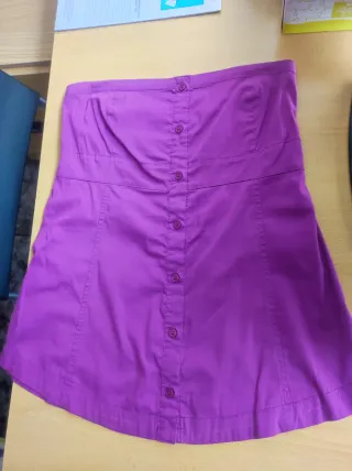 Camisa sin tirantes rosa