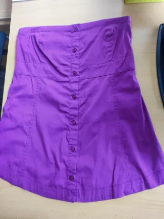 Camisa sin tirantes rosa