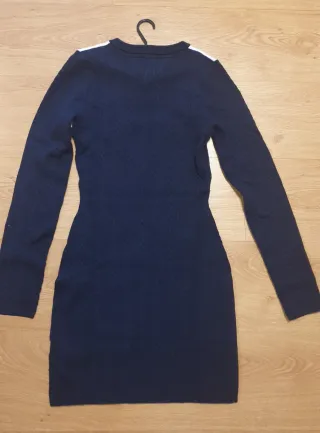 Vestido Tommy Jeans Azul y Blanco