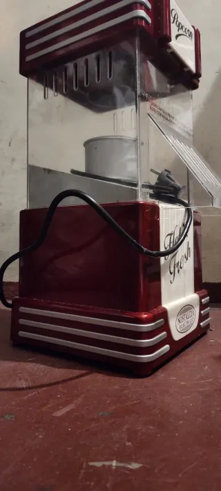 Máquina Palomitas Estilo 50s Nostalgia