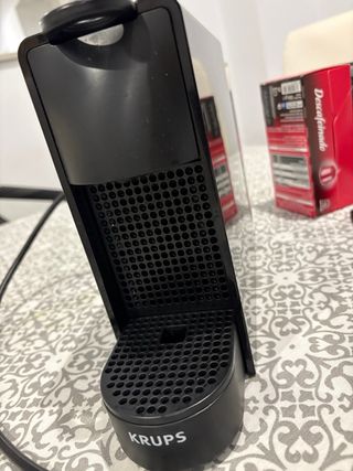 Cafetera Nespresso Krups Negra