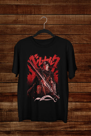 T-shirt Estampa Anime Berserk Guts