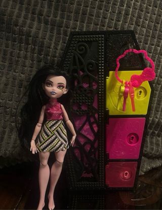 Ataúd Monster High con Accesorios