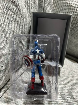 Figura Capitán América Eaglemoss Plomo 2009