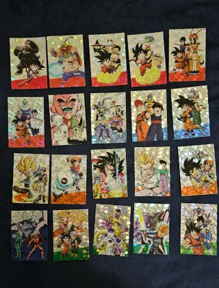 Cartas Dragon Ball Universal Panini