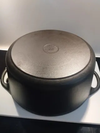 Olla Cousances Vintage Francesa Hierro Fundido