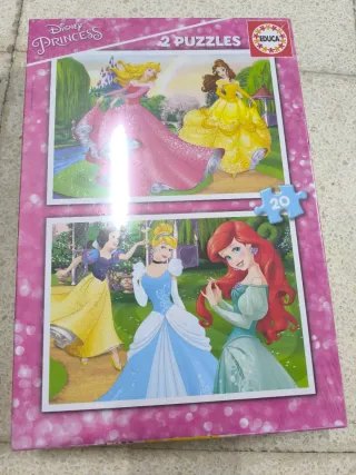 Puzzle Disney Princesas 2 Puzzles Educa