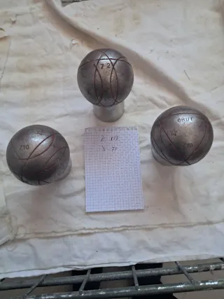 Bolas de Petanca OBUT 2 estrellas inox