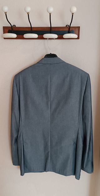 Chaqueta Emidio Tucci Talla 52 Gris Nueva