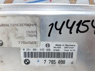 Bmw 1099172 centralita motor 7785098 serie 3 320d
