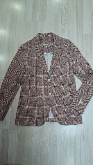 Americana Circolo 1901 Marrón Cuadros