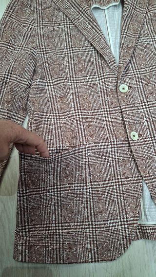 Americana Circolo 1901 Marrón Cuadros