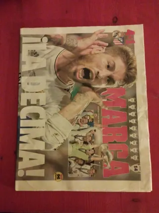 Periódicos Champions League Real Madrid