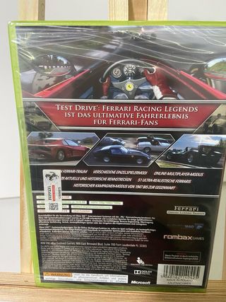 Ferrari Racing Legends Xbox 360 PRECINTADO