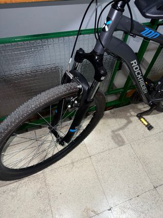 Bicicleta Rockrider Gris