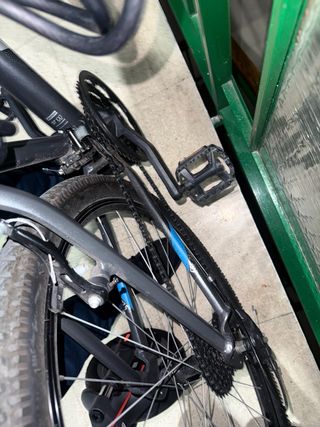 Bicicleta Rockrider Gris