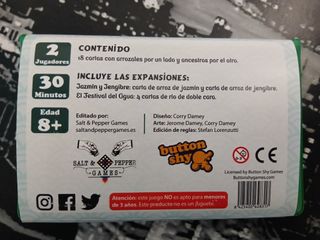 Campos de Arroz - Juego de mesa