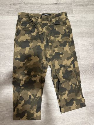 Pantalones militares camuflaje mujer