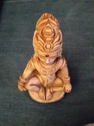 Figura Buda o Ayyappa sentada