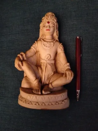 Figura Buda o Ayyappa sentada