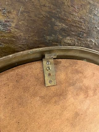 Espejo antiguo hierro-bronce