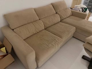 Sofá IKEA ESKILSTUNA 3 plazas Beige