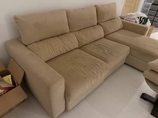 Sofá IKEA ESKILSTUNA 3 plazas Beige