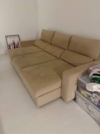Sofá IKEA ESKILSTUNA 3 plazas Beige