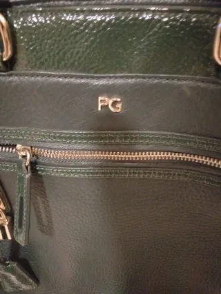 Bolso Piel  y charol de Purificación García ,