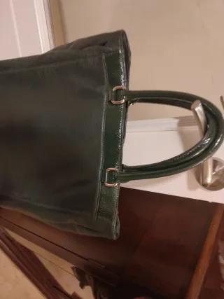 Bolso Piel  y charol de Purificación García ,