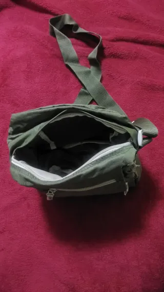 Bolsa bandolera Abron Cow verde