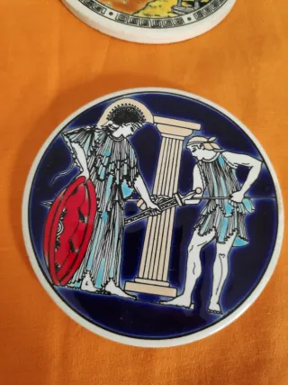 Conjunto 6 Posavasos Vintage Griegos