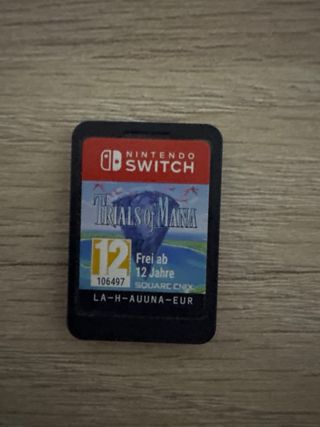 Nintendo Switch Trials of Mana sin caja