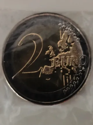 Moneda 2€ Malta Erasmus 2022
