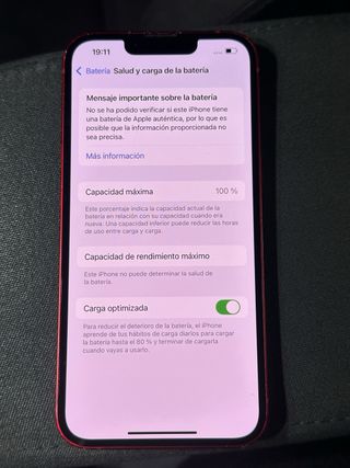 iPhone 13 Rojo