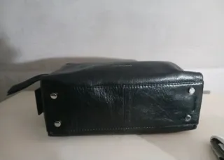 Bolso Piel Adolfo Domínguez Negro