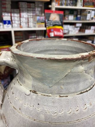 Orza cerámica vasca antigua